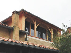 Extension bois d’une habitation à Estang