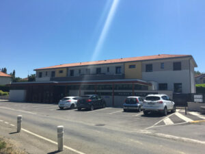 Travaux de zinguerie dans une maison médicale à Marciac