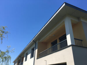 Travaux de zinguerie dans une maison médicale à Marciac